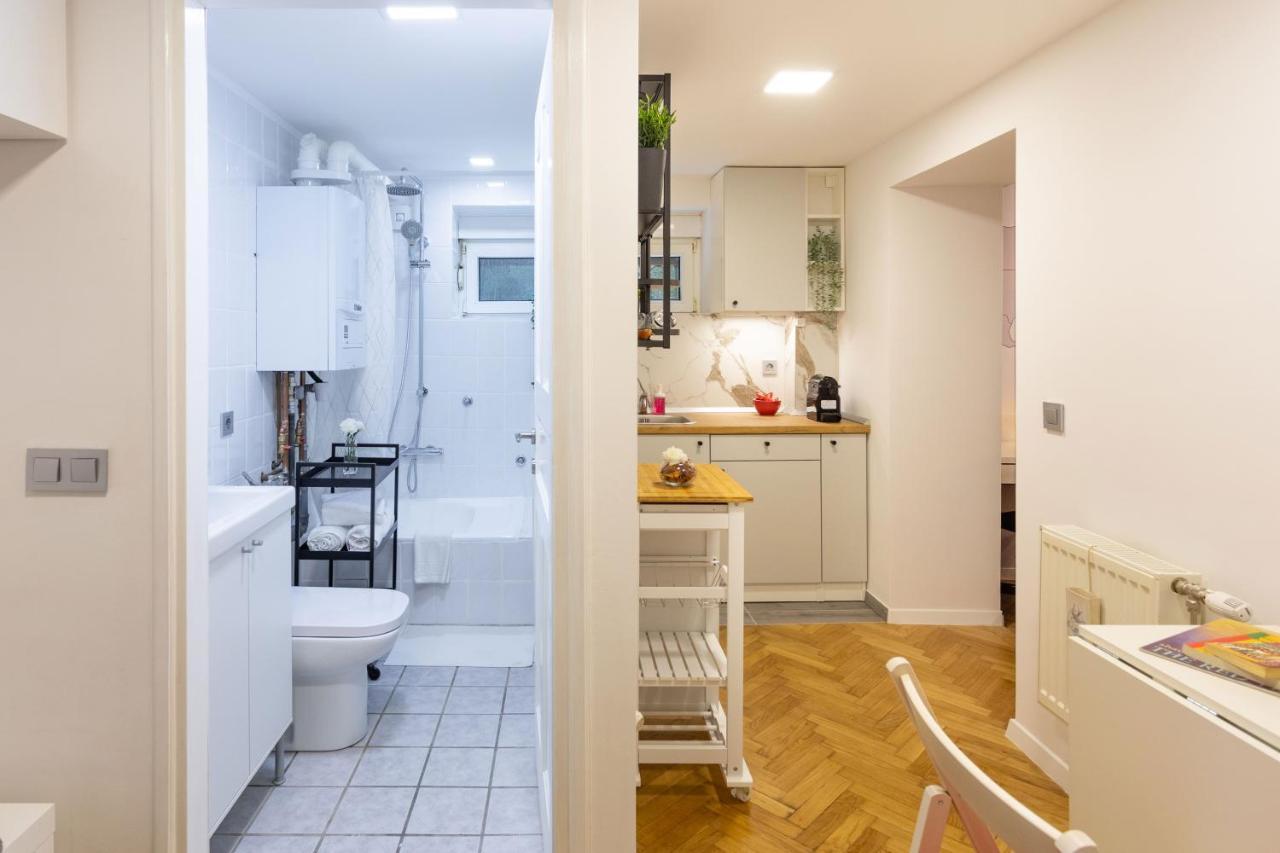 Apartmán Modern Studio Near British Square Záhřeb Exteriér fotografie