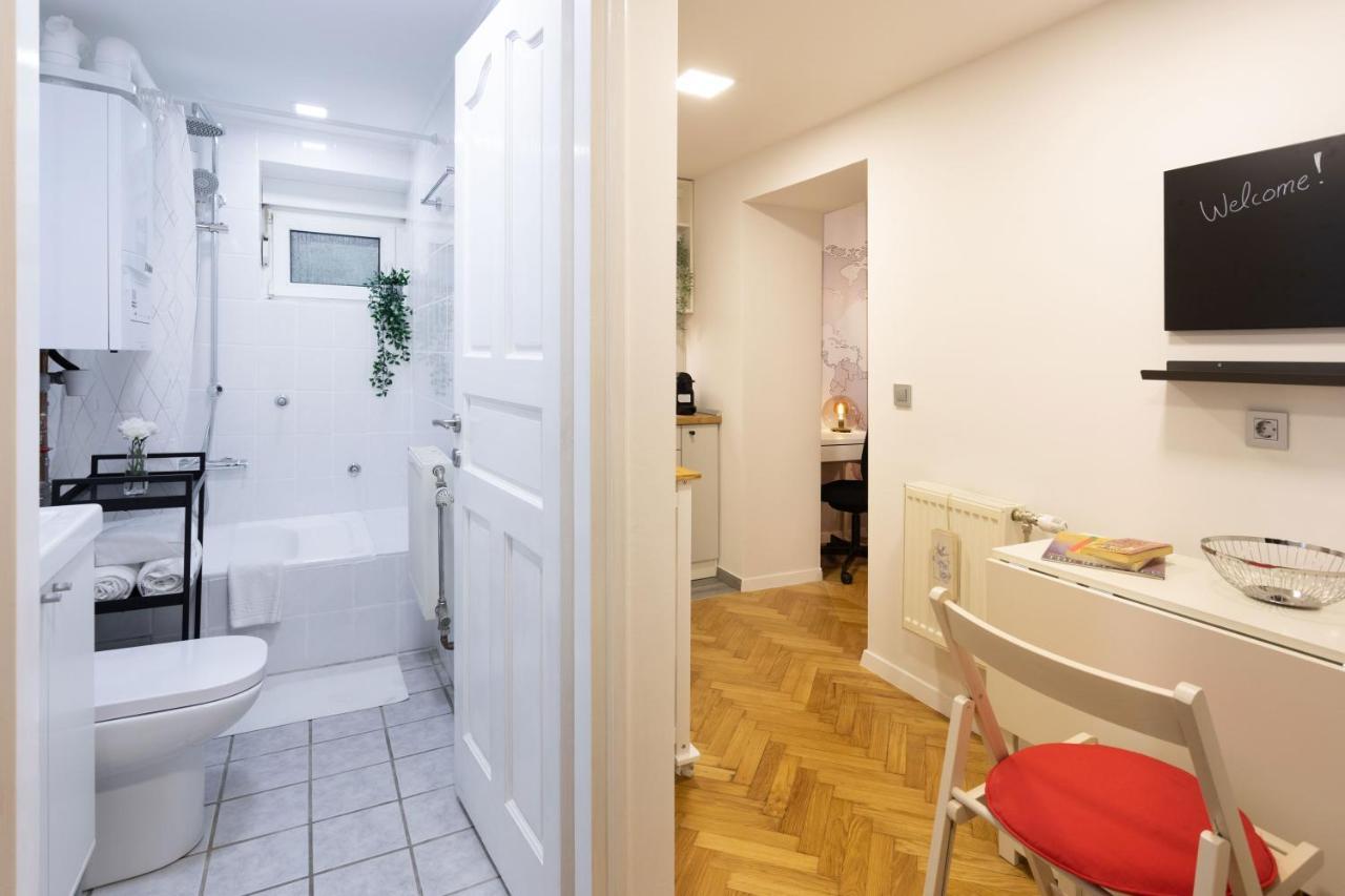 Apartmán Modern Studio Near British Square Záhřeb Exteriér fotografie